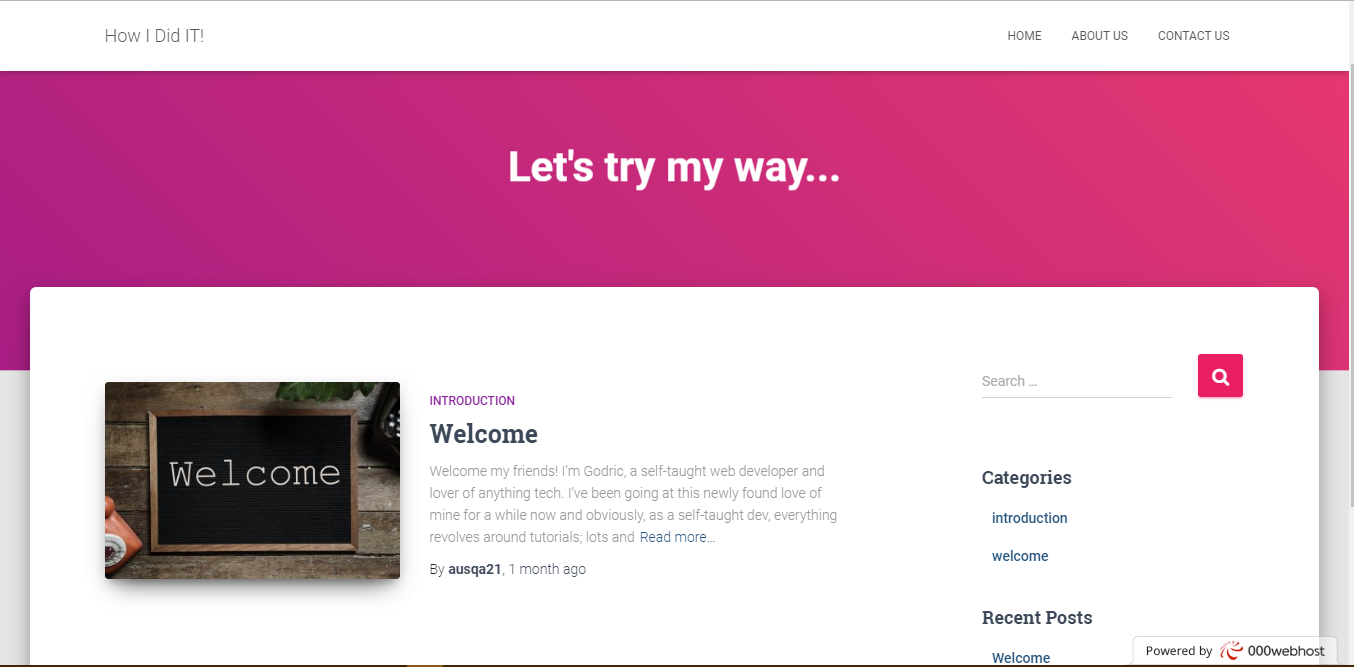 my blog